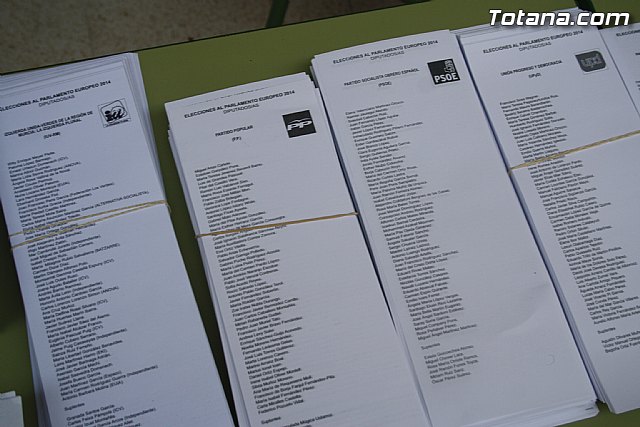 Elecciones europeas en Totana - 25 de mayo 2014 - 47