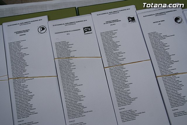 Elecciones europeas en Totana - 25 de mayo 2014 - 49