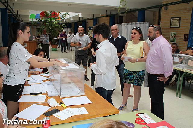 Elecciones Generales 26J en Totana. Jornada electoral - 20