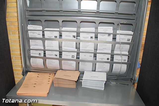 Elecciones Generales 26J en Totana. Jornada electoral - 28