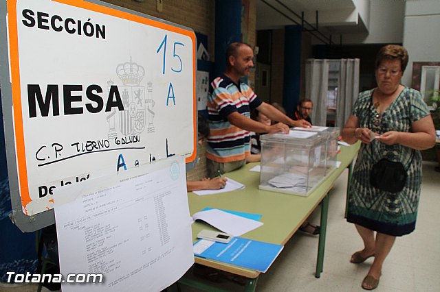 Elecciones Generales 26J en Totana. Jornada electoral - 48