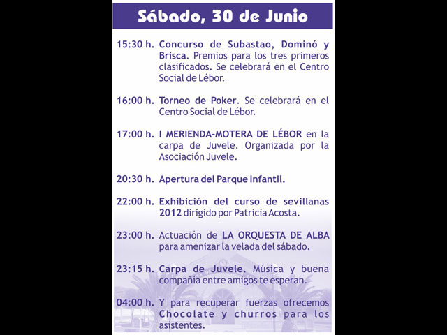 Entrevista a Conchi Blazquez - Fiestas de Lbor Alto 2012 - 3