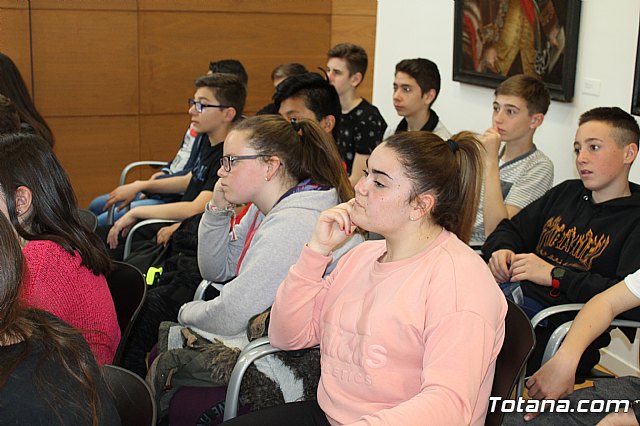 Intercambio alumnos franceses con con estudiantes del IES Prado Mayor - 28