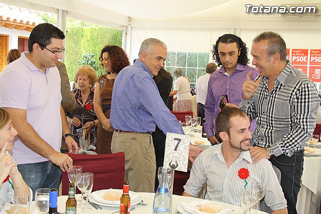 Comida de convivencia. PSOE Totana 2011 - 12