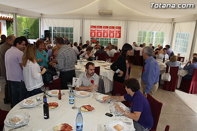 Comida de convivencia. PSOE Totana 2011 - 13