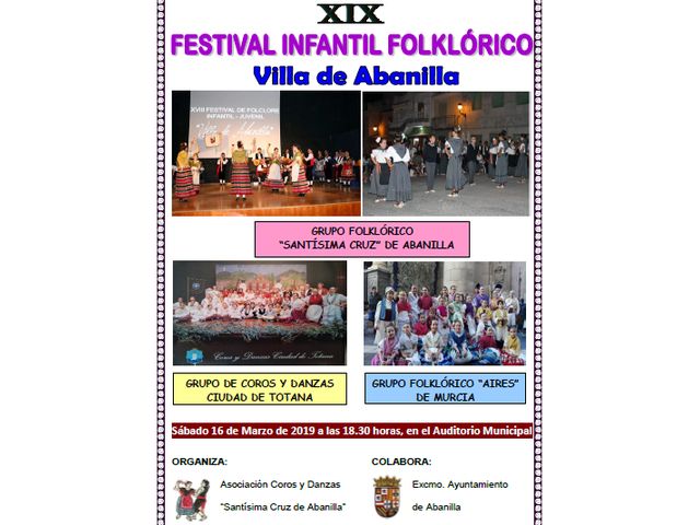 XIX Festival de Folklore infantil 