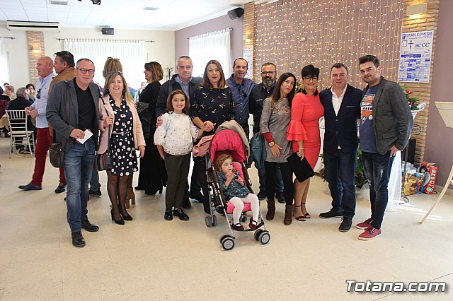 Comida-gala Asociacin Espaola Contra el Cncer (AECC) Totana 2018 - 2