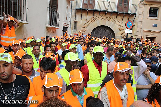 Concentracin ante la CHS para reivindicar agua para riego - 46