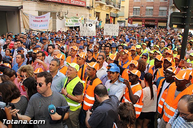 Concentracin ante la CHS para reivindicar agua para riego - 82