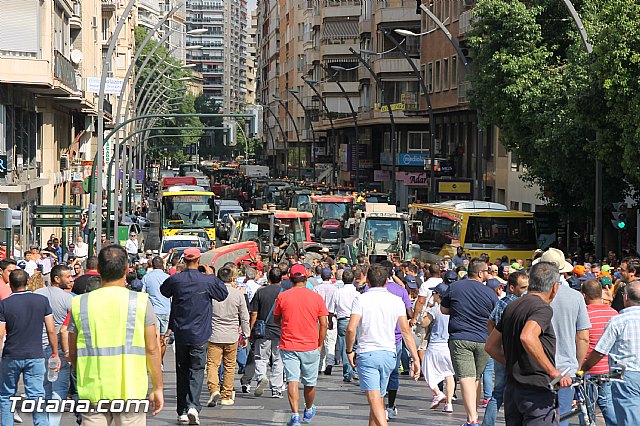 Concentracin ante la CHS para reivindicar agua para riego - 131