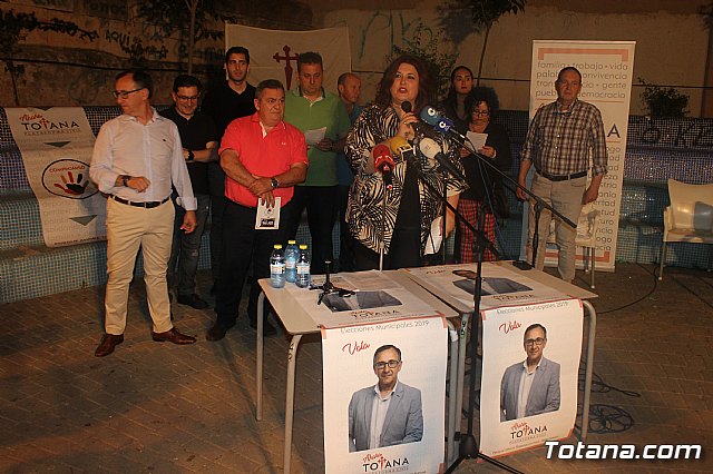 Presentacin candidatura Ahora Totana  - Elecciones 26M 2019 - 13