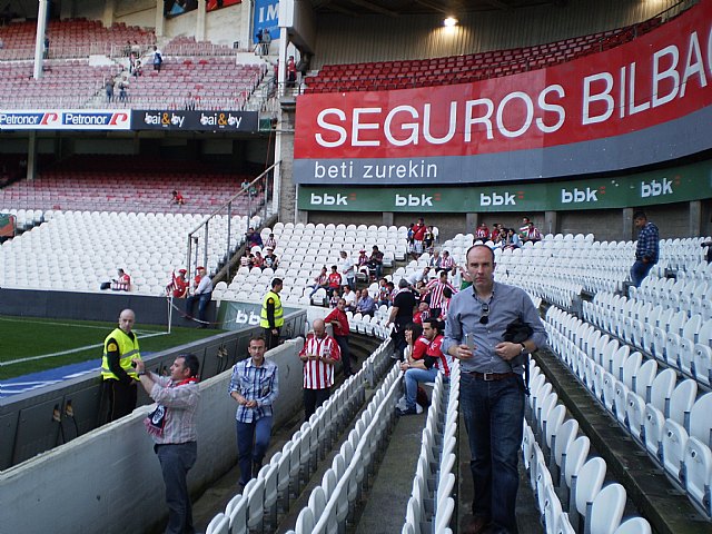 La Pea Athletic de Totana emprendi un viaje a Bilbao para asistir al encuentro entre los equipos del Athletic y el Real Madrid - 101