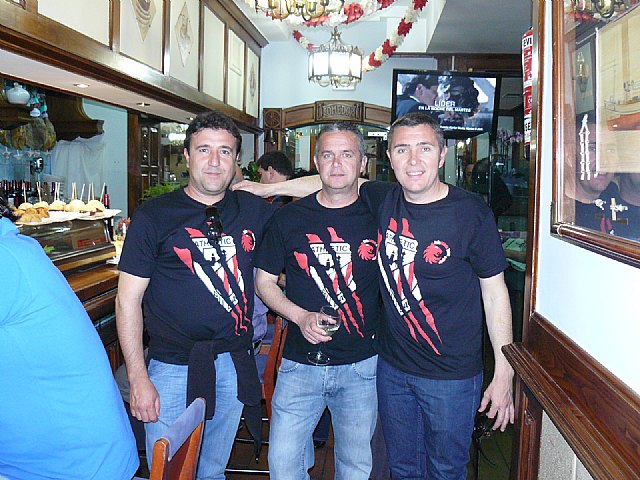 La Pea Athletic de Totana emprendi un viaje a Bilbao para asistir al encuentro entre los equipos del Athletic y el Real Madrid - 168