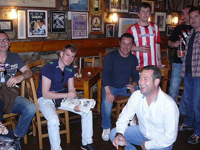 La Pea Athletic de Totana emprendi un viaje a Bilbao para asistir al encuentro entre los equipos del Athletic y el Real Madrid - 181