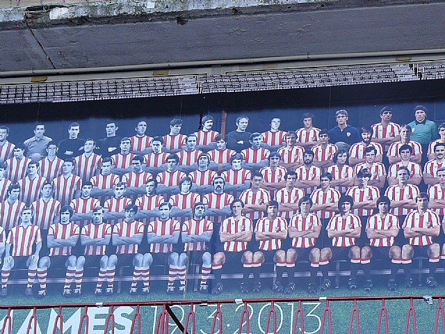 La Pea Athletic de Totana emprendi un viaje a Bilbao para asistir al encuentro entre los equipos del Athletic y el Real Madrid - 201