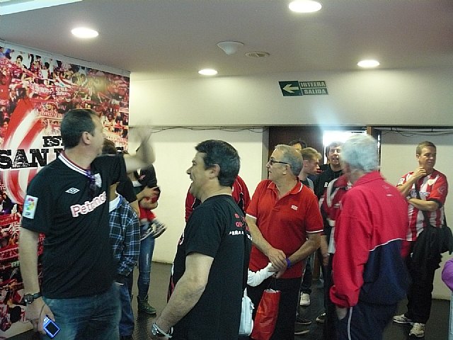 La Pea Athletic de Totana emprendi un viaje a Bilbao para asistir al encuentro entre los equipos del Athletic y el Real Madrid - 211