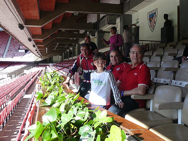 La Pea Athletic de Totana emprendi un viaje a Bilbao para asistir al encuentro entre los equipos del Athletic y el Real Madrid - 222