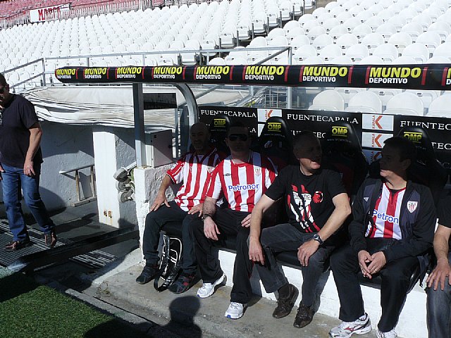 La Pea Athletic de Totana emprendi un viaje a Bilbao para asistir al encuentro entre los equipos del Athletic y el Real Madrid - 231
