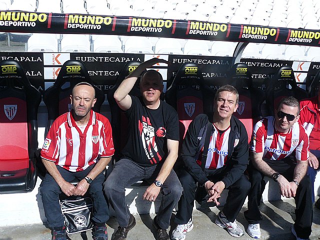 La Pea Athletic de Totana emprendi un viaje a Bilbao para asistir al encuentro entre los equipos del Athletic y el Real Madrid - 236