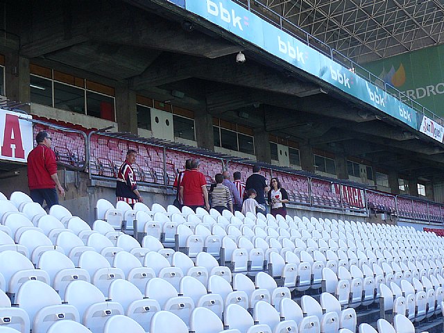 La Pea Athletic de Totana emprendi un viaje a Bilbao para asistir al encuentro entre los equipos del Athletic y el Real Madrid - 247