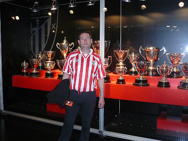 La Pea Athletic de Totana emprendi un viaje a Bilbao para asistir al encuentro entre los equipos del Athletic y el Real Madrid - 254