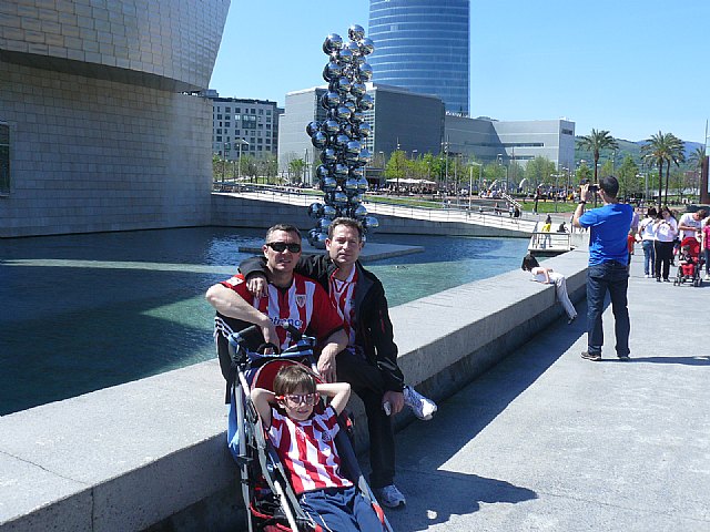 La Pea Athletic de Totana emprendi un viaje a Bilbao para asistir al encuentro entre los equipos del Athletic y el Real Madrid - 262