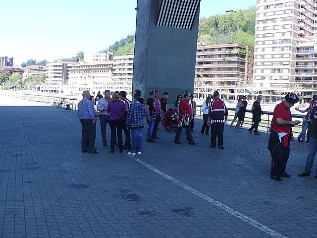 La Pea Athletic de Totana emprendi un viaje a Bilbao para asistir al encuentro entre los equipos del Athletic y el Real Madrid - 266