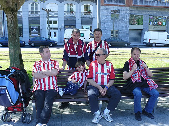 La Pea Athletic de Totana emprendi un viaje a Bilbao para asistir al encuentro entre los equipos del Athletic y el Real Madrid - 268