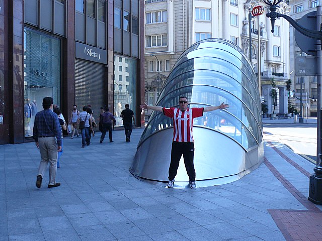 La Pea Athletic de Totana emprendi un viaje a Bilbao para asistir al encuentro entre los equipos del Athletic y el Real Madrid - 278