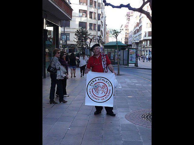 La Pea Athletic de Totana emprendi un viaje a Bilbao para asistir al encuentro entre los equipos del Athletic y el Real Madrid - 306