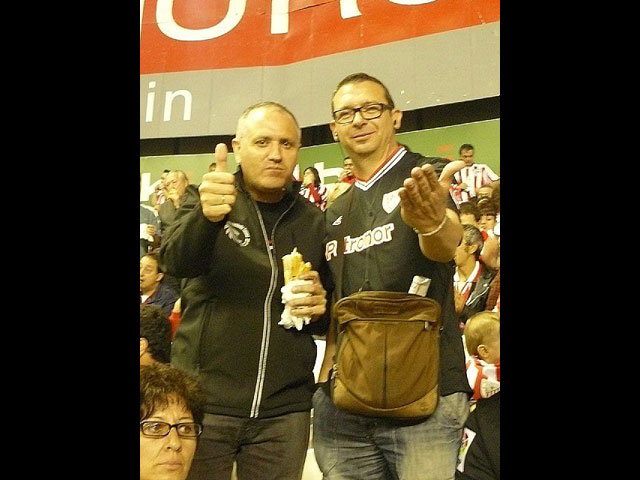 La Pea Athletic de Totana emprendi un viaje a Bilbao para asistir al encuentro entre los equipos del Athletic y el Real Madrid - 316