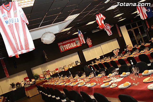 La Pea Atltico de Madrid de Totana celebr su XV aniversario con una gran cena gala - 2