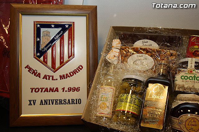 La Pea Atltico de Madrid de Totana celebr su XV aniversario con una gran cena gala - 12