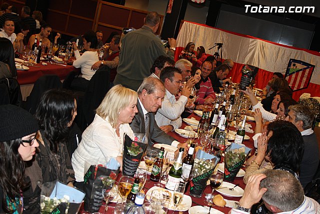 La Pea Atltico de Madrid de Totana celebr su XV aniversario con una gran cena gala - 36