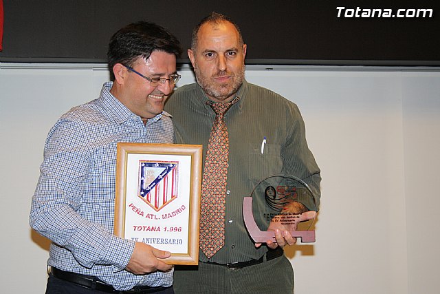 La Pea Atltico de Madrid de Totana celebr su XV aniversario con una gran cena gala - 93