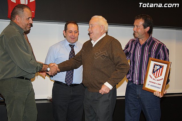 La Pea Atltico de Madrid de Totana celebr su XV aniversario con una gran cena gala - 100