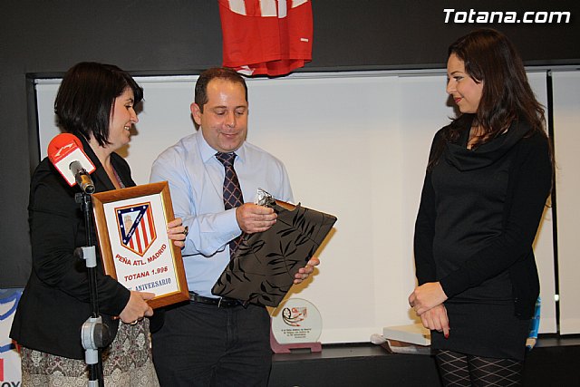 La Pea Atltico de Madrid de Totana celebr su XV aniversario con una gran cena gala - 105