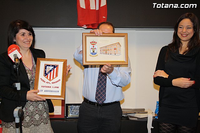 La Pea Atltico de Madrid de Totana celebr su XV aniversario con una gran cena gala - 106