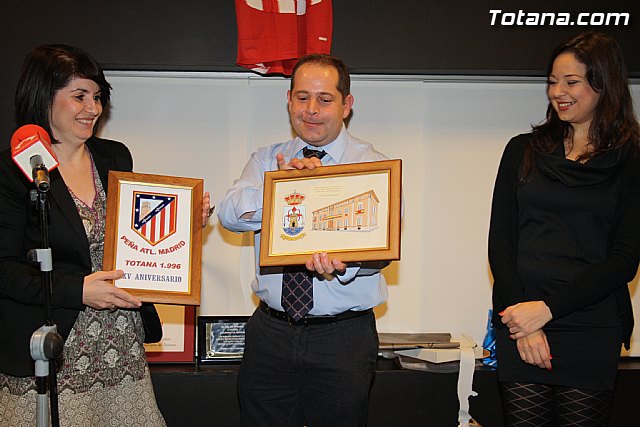 La Pea Atltico de Madrid de Totana celebr su XV aniversario con una gran cena gala - 107