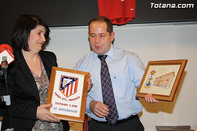 La Pea Atltico de Madrid de Totana celebr su XV aniversario con una gran cena gala - 108