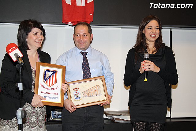 La Pea Atltico de Madrid de Totana celebr su XV aniversario con una gran cena gala - 109