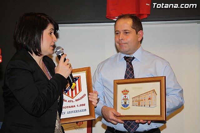 La Peña Atlético de Madrid de Totana celebró su XV aniversario con una gran cena gala - 110