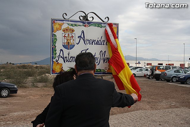 Inauguracin Avda. Antonio Fuentes Mndez - 63