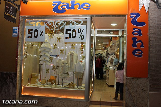 Campaa de Navidad, comercios de la Calle General Aznar - 59