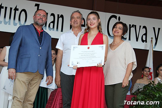 Acto de Graduacin Bachillerato del IES Juan de la Cierva 2018 - 70