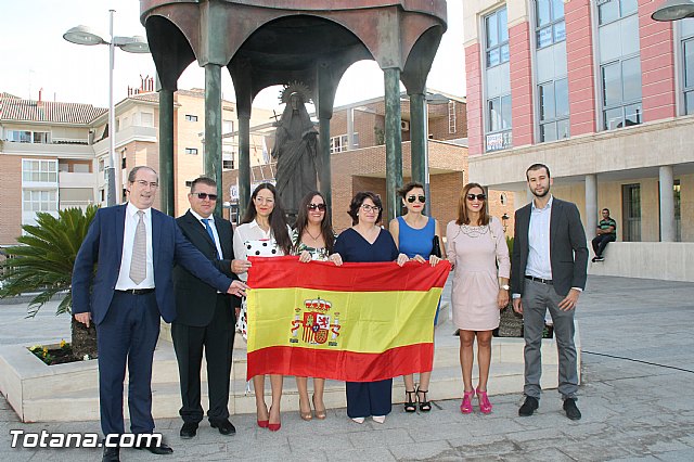 Acto homenaje a la bandera organizado por el PP 2016 - 58