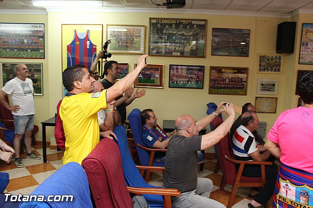 Celebracin en Totana de la quinta Champions y segundo triplete del Bara - 22