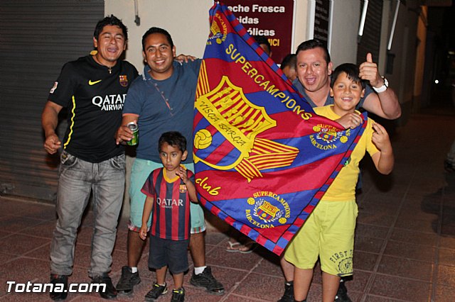 Celebracin en Totana de la quinta Champions y segundo triplete del Bara - 24