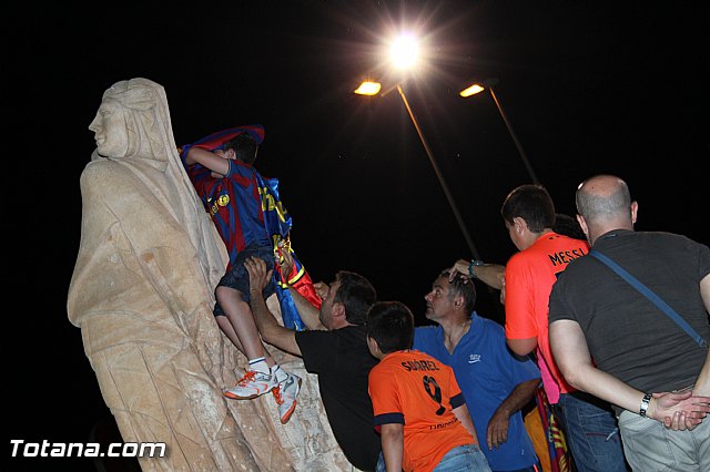 Celebracin en Totana de la quinta Champions y segundo triplete del Bara - 29