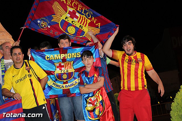 Celebracin en Totana de la quinta Champions y segundo triplete del Bara - 33